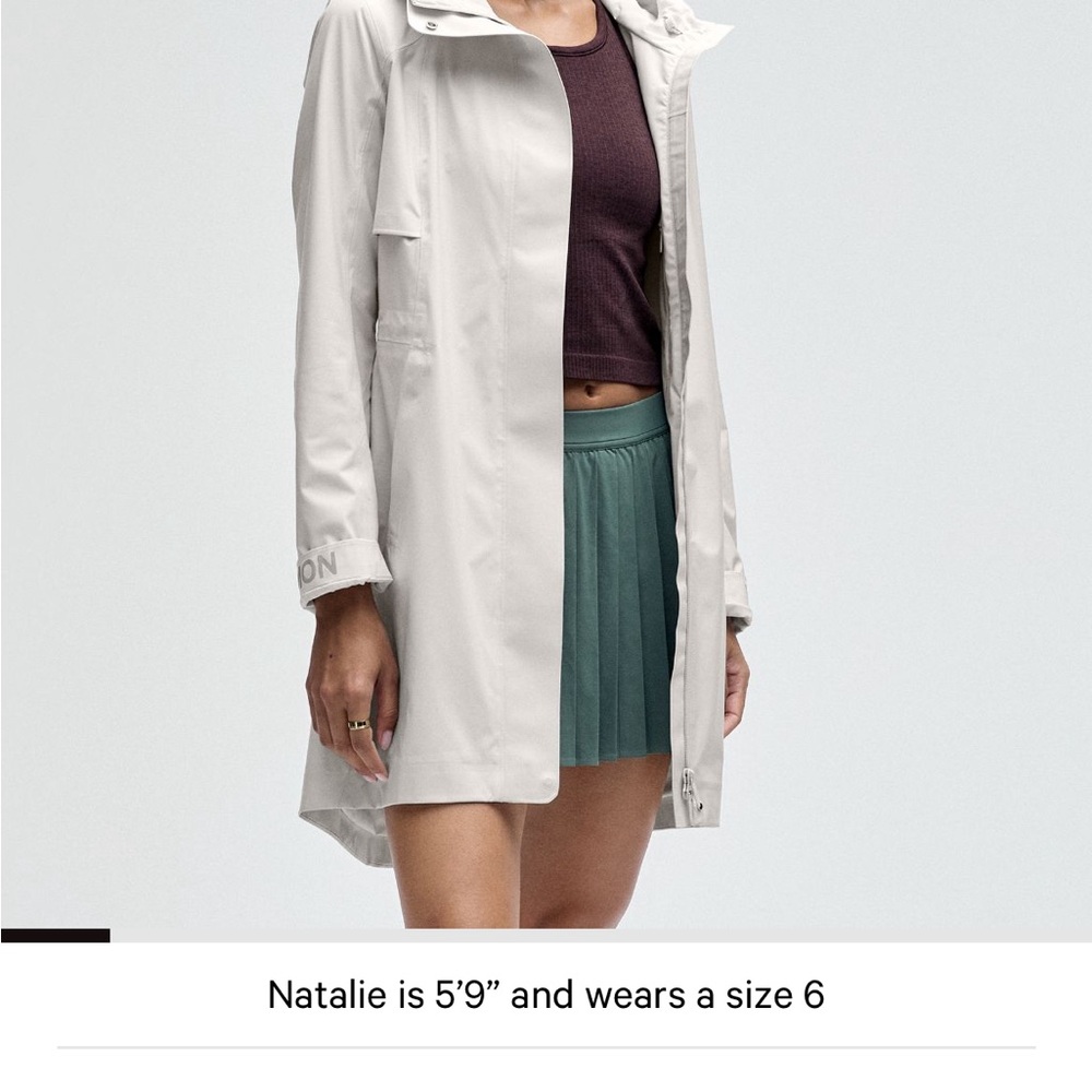 Lululemon Rain Rebel Jacket NWT size 12 - Picture 7 of 9